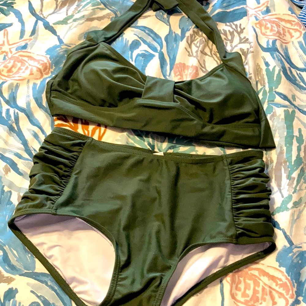 High waist bikini